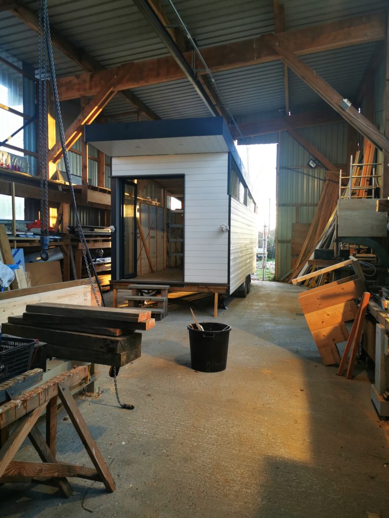 Atelier de construction de tiny house